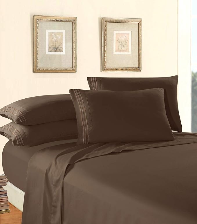 Elegant Comfort Luxury Soft 1500 Premier Egyptian 4-Piece Premium Hotel Quality - Image 4
