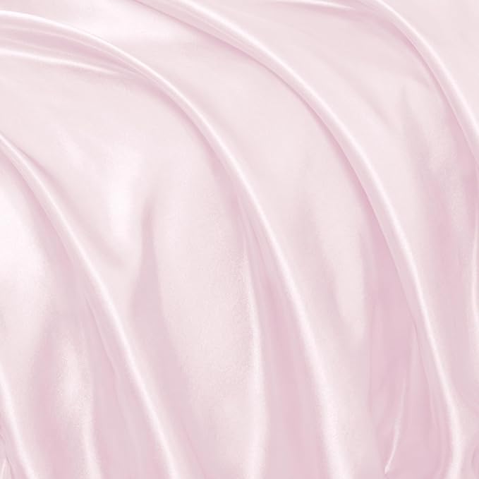 Homiest Ruffle Satin Body Pillow Cover, Silky Satin Body Pillowcase - Image 7
