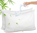 Gogreen Bamboo Rayon Waterproof Pillow Protector, Breathable Pillow Cover by GOGREEN
