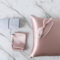 DISANGNI Silk Indulgence Set: Premium 22 Momme Mulberry Silk Pillowcase & Eye by DISANGNI