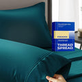 Thread Spread 100% Egyptian Cotton King Size Pillow Cases Set of 2 by THREADSPREAD