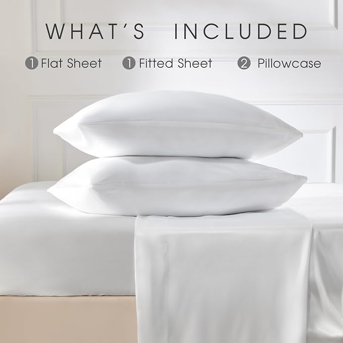 FreshCulture Satin Sheets King Size - Image 3