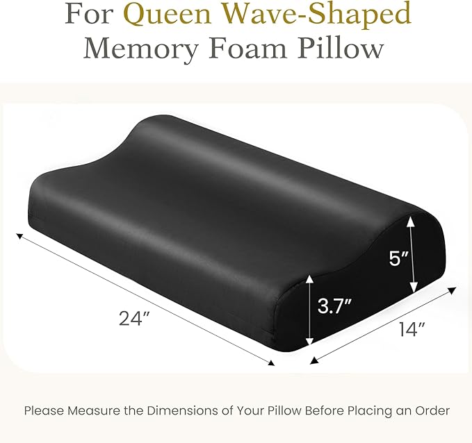 Cooling Contour Pillowcase- Rayon Derived from Bamboo Pillow Case Cover - Image 3