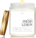 Fresh Lemon Highly Scented Candle by Unknown