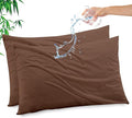 Gogreen Bamboo Rayon Waterproof Pillow Protector, Breathable Pillow Cover by GOGREEN
