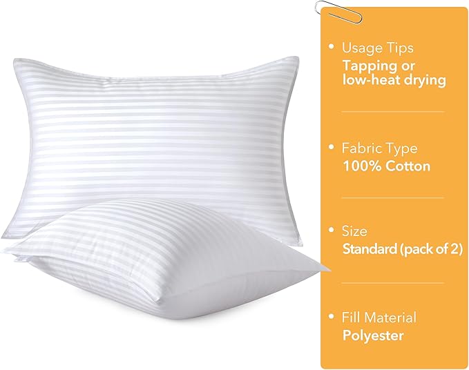 Oubonun Standard Size Pillows Set of 2 - Image 5