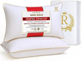 Royal Therapy Queen Size Set of 2-Shredded Memory Foam Pillow–Adjustable Memory by ROYALTHERAPY