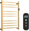 Luxury Heated Towel Rack for Bathroom, Wall Mounted Electric Towel Warmer Racks by Unknown