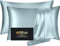 DKBslik Silk Pillowcase 2 Pack, Natural Mulberry Silk Pillow Case, Anti Acne by HOME