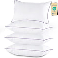 JOLLYVOGUE Pillows Standard Size Set of 4, Washable Supportive Full Size Bed by JOLLYVOGUE