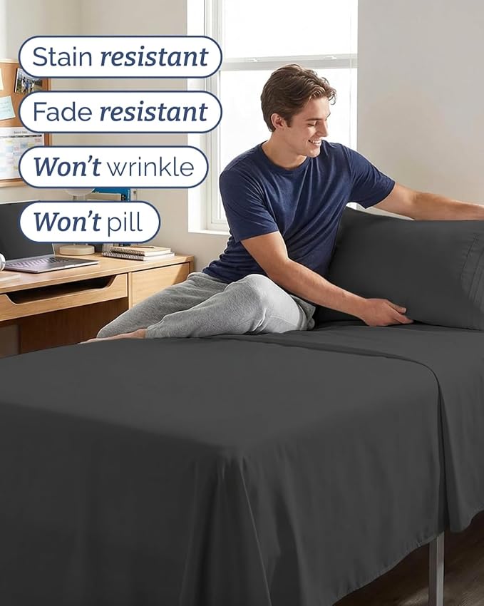 Twin XL 4 Piece Sheet Set - Image 5
