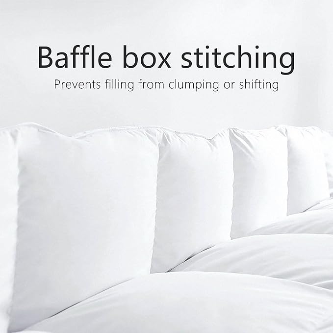 TEXARTIST Premium 2100 Series Oversized Queen Comforter All Season Breathable - Image 3