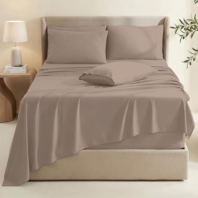 Hearth & Harbor Extra Deep Pocket Queen Sheets Sets by HearthHarbor