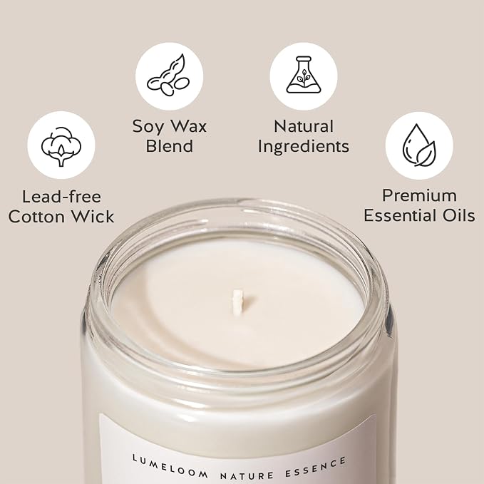 LUMELOOM Sympathy Gifts for Loss of Loved One, Memorial Gifts - 9oz Lavender - Image 4