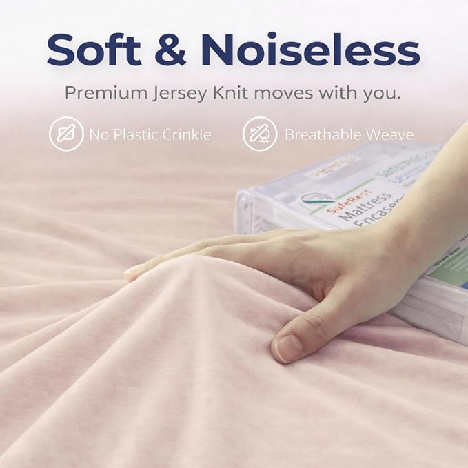 Guardmax Jersey Knitted Sleeper Sofa Zippered Mattress Encasement - Image 7