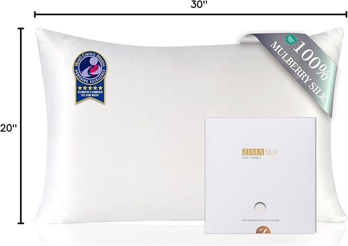 ZIMASILK 100% Pure Mulberry Silk Pillowcase - Image 8