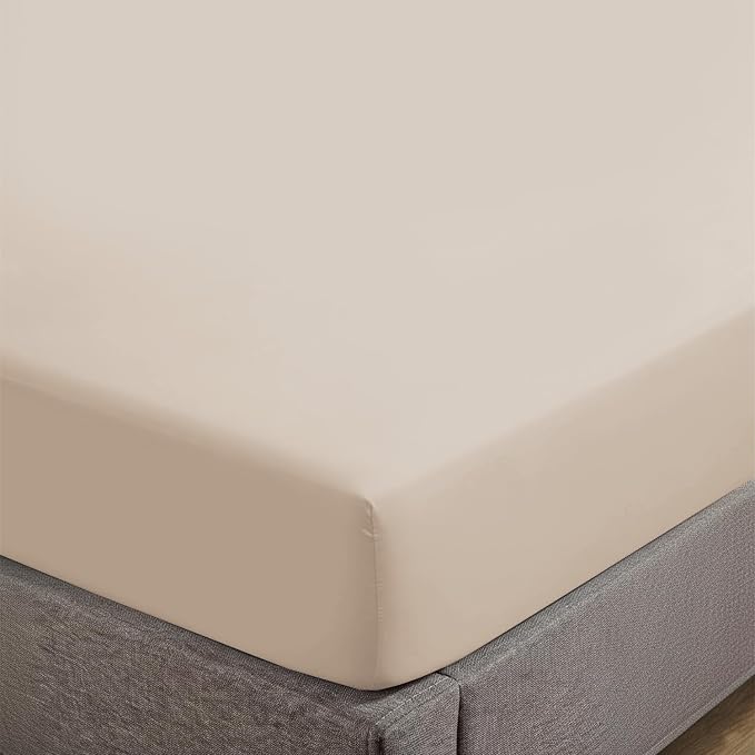 Feather & Stitch Fitted Bottom Sheet Only Full Size 500 TC-1 Piece 100% Cotton by FEATHERSTITCHNEWYORK