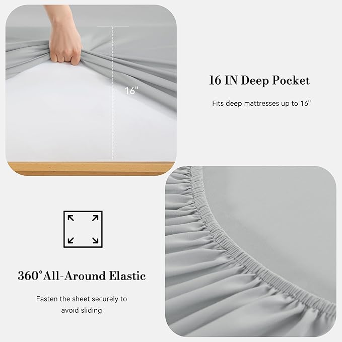 Grey King Sheet Set - Image 3