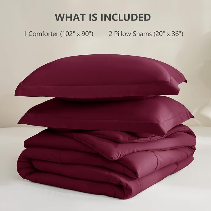 CozyLux King Size Comforter Set - Image 6