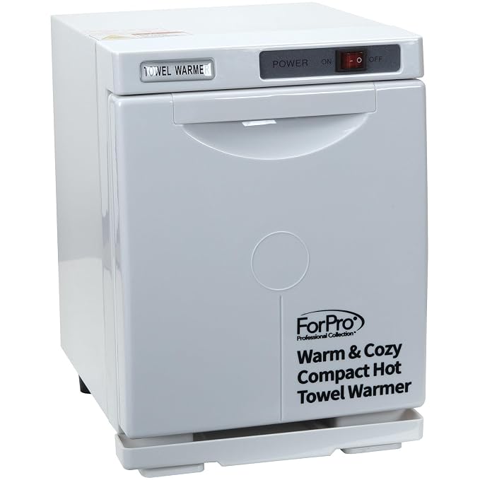 ForPro Warm & Cozy Hot Towel Warmer, Compact 5L Capacity Cabinet, Stainless by ForProProfessionalCollection