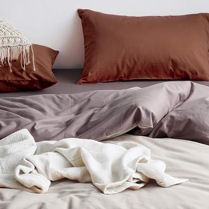 FLXXIE Pillow Cases Queen, Soft Microfiber Pillow Covers - Image 5