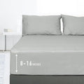Sunflower Twin Fitted Sheet, 1-Piece Deep Pocket Fitted Bottom Sheet 15" by SunflowerHometexUS