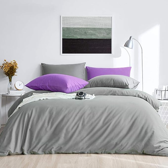 FLXXIE 6 Pack Microfiber Queen Pillowcases, Ultra Soft and Wrinkle, Fade - Image 2