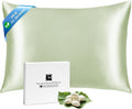Ravmix Silk Pillow Cases with Zipper, 21momme Mulberry Silk Pillowcase by Ravmix