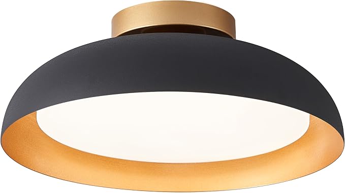 Bargeni Flush Mount Ceiling Light, 12.5 inch Ceiling Lighting Fixture, Mid by Bargeni