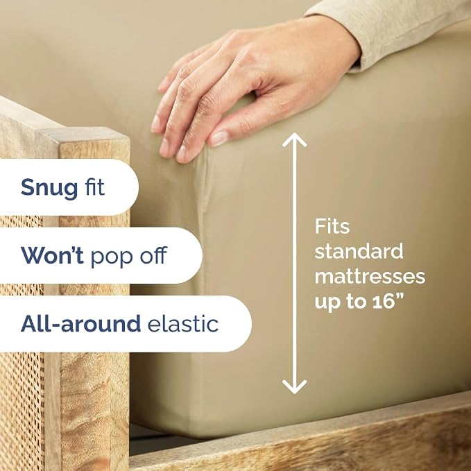 Cal King Fitted Bed Sheet - Image 3