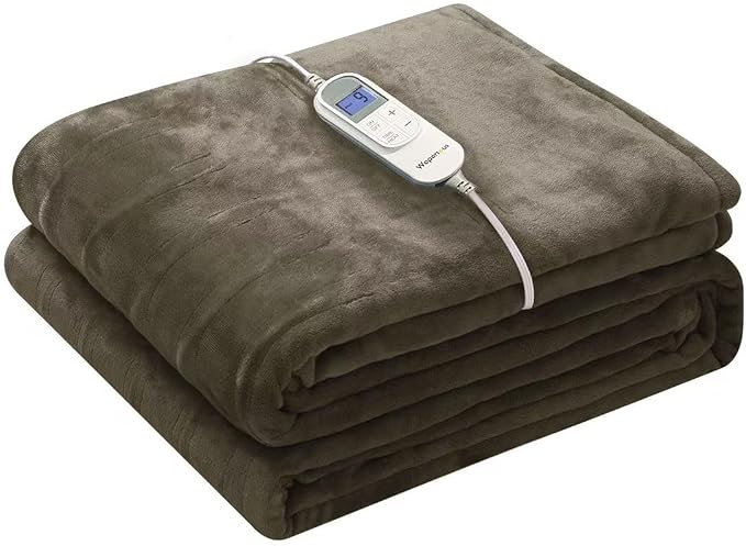 Wapaneus Heated Blanket Electric Full Size 72"x84" by Wapaneus