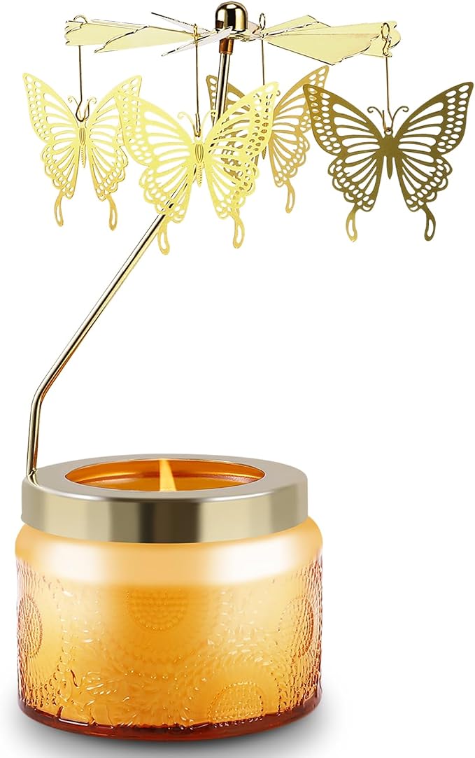 Rotatable Candle, Valentine's Day Gift by Auelife
