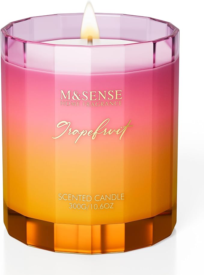 M&SENSE Grapefruit Scented Candles by MSENSE