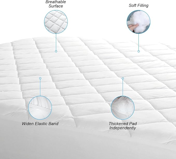 EIUE Quilted Mattress Pad - Image 5
