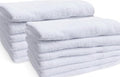 Towels N More 12 Pack 20x40 White Gym Towels, Small Bath Towels by TowelsNMore