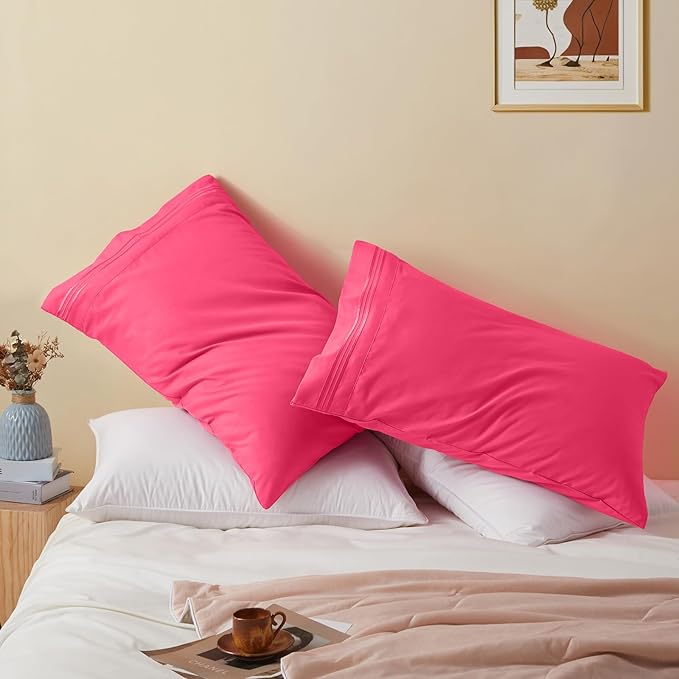 Vonty 2 Pack Queen Pillow Cases - Image 4
