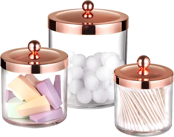 SheeChung 3-Pack Plastic Apothecary Jars by SheeChung