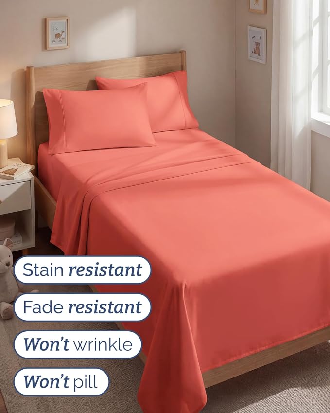 Twin 4 Piece Sheet Set - Image 5