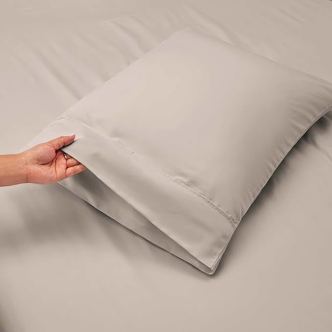 Hearth & Harbor Bed Sheets, Luxury Soft 6 Piece Bed Sheet Set Extra Deep Pocket - Image 6
