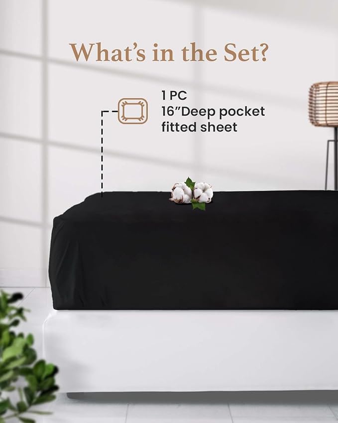 Good Sleep Bedding Fitted Sheet King - Image 3