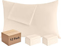 Pillowcases King 12 Pack, 20x36 Pillow Cases by Culve