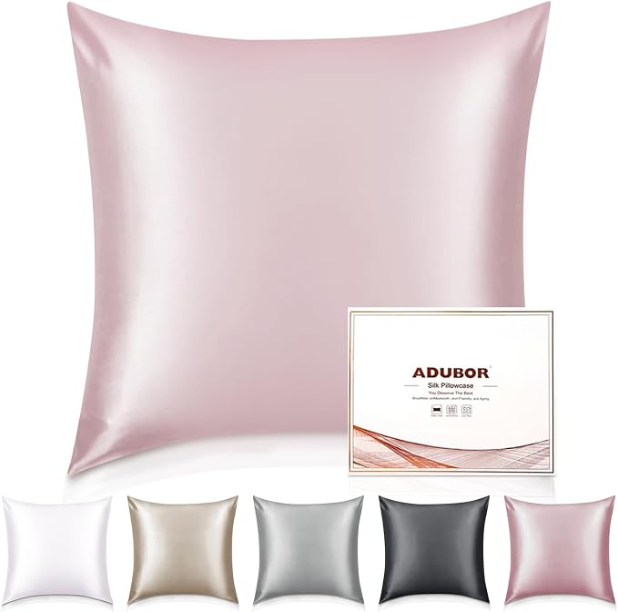Adubor Silk Pillowcase 80 x 80 cm by Adubor