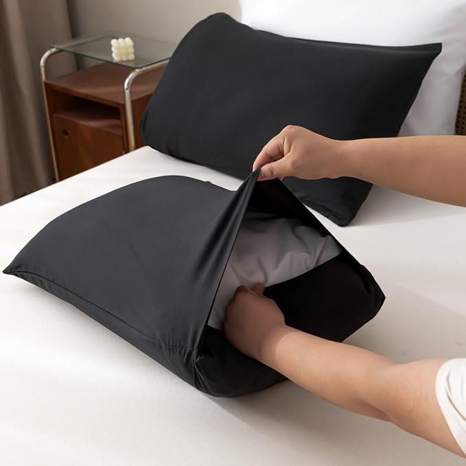 ROSGONIA Oversized Queen Comforter Black - Image 7