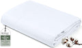 Royale Linens 100% Organic Cotton King Flat Sheet Only by ROYALELINENS