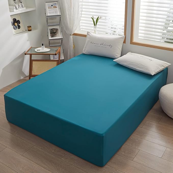 Bedding TwinXL Size Fitted Sheet Only-TwinXL Size Deep Pocket Bottom Fitted - Image 9