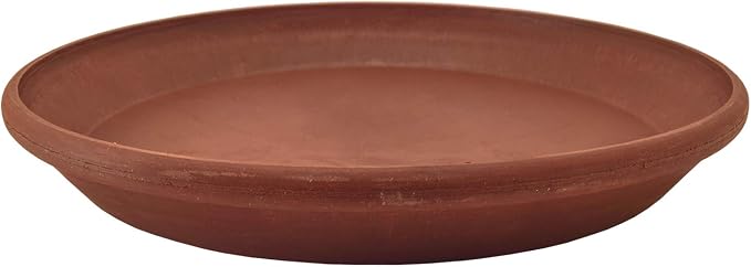 PSW Pot Collection AP35TC 14-inch Plastic/Stone/Wood Composite Plant Saucer by PSW