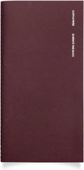 Cloth & Paper Travel Notebook | Time Blocking Planner – Bordeaux | A5 Slim by ClothandPaper