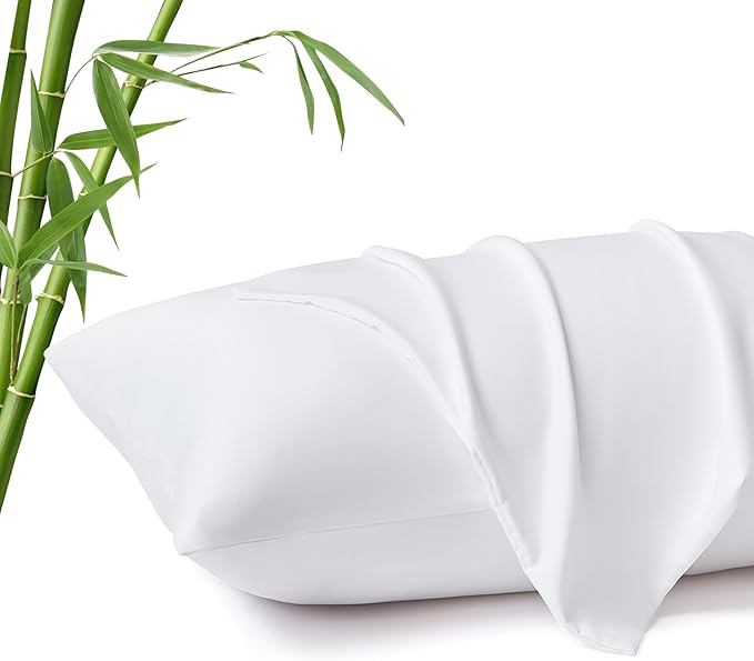 MR&HM King Pillow Cases Set of 2, Cooling Pillow Case by MRHM