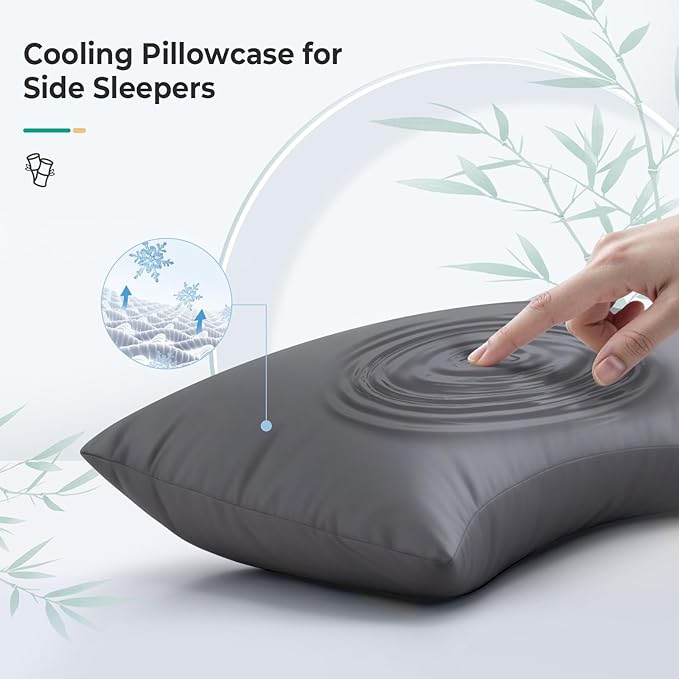 Cooling Curved King Pillow Case - Image 2