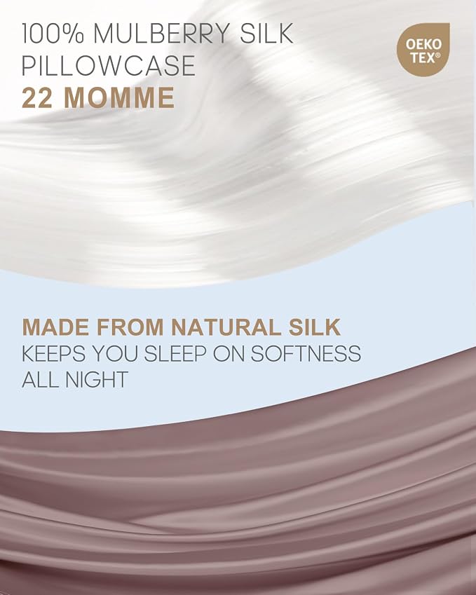 THXSILK 22 Momme 100% Pure Mulberry 6A+ Silk Pillowcase - Image 2
